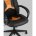 Кресло игровое TopChairs ST-CYBER 8 черный/оранжевый 