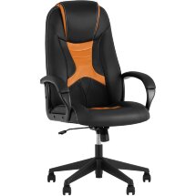 Кресло игровое TopChairs ST-CYBER 8 черный/оранжевый