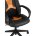 Кресло игровое TopChairs ST-CYBER 8 черный/оранжевый 