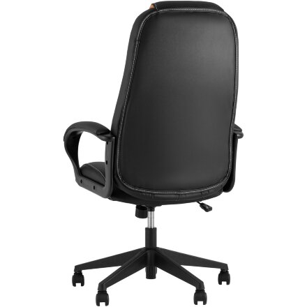 Кресло игровое TopChairs ST-CYBER 8 черный/оранжевый 