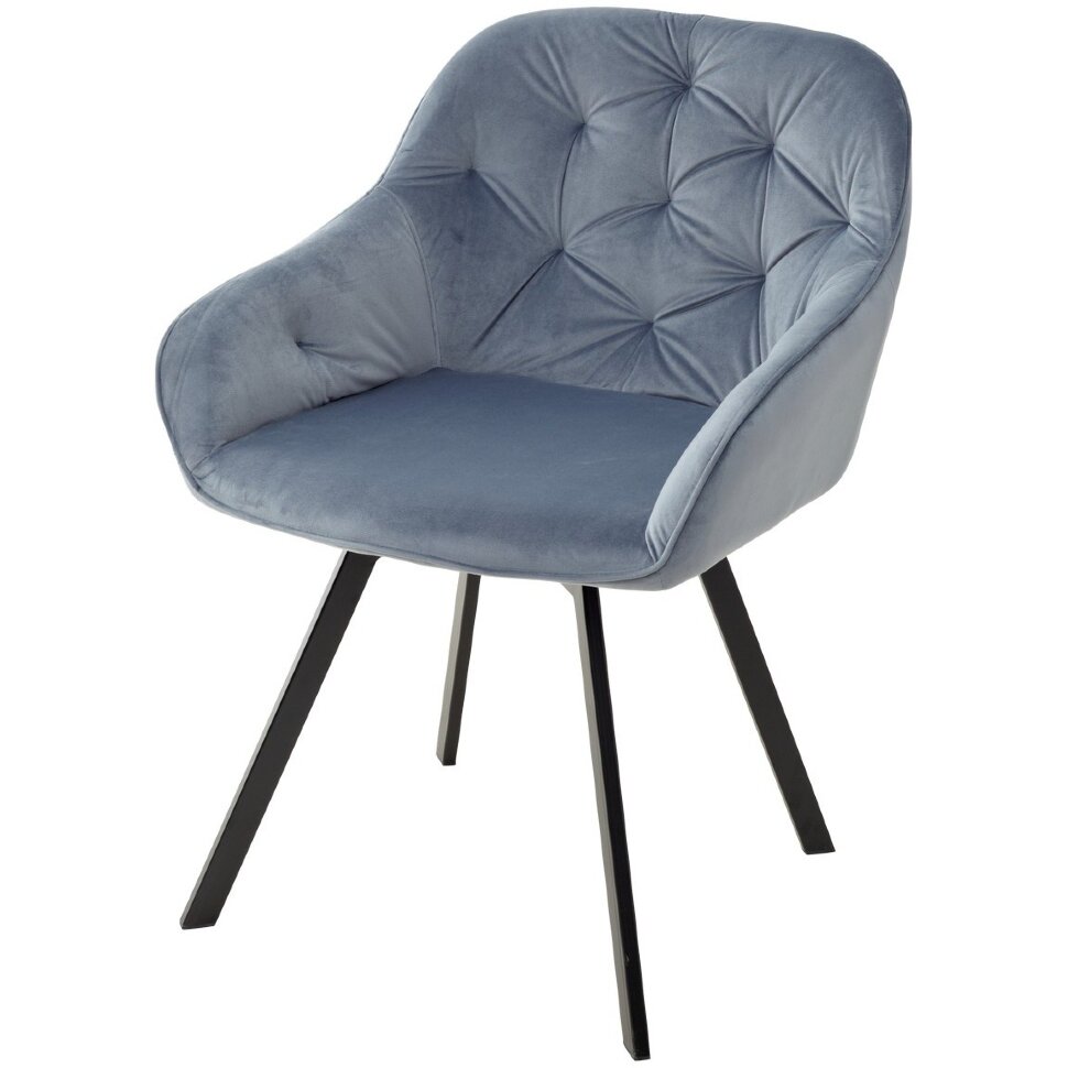Стул GALE BLUVEL-06 BLUE поворот.360 град., велюр М-City Стул GALE BLUVEL-06 BLUE поворот.360 град., велюр М-City