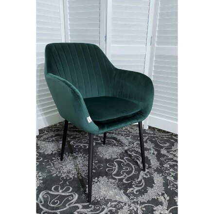 Стул ALABAMA BLUVEL-78 GREEN, велюр М-City 