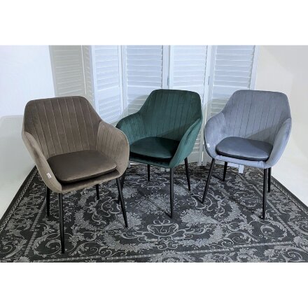 Стул ALABAMA BLUVEL-78 GREEN, велюр М-City 