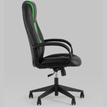 Кресло игровое TopChairs ST-CYBER 8 черный/салатовый