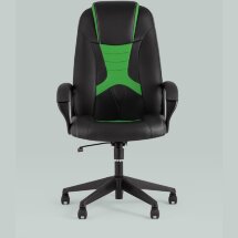 Кресло игровое TopChairs ST-CYBER 8 черный/салатовый