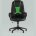 Кресло игровое TopChairs ST-CYBER 8 черный/салатовый 