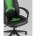 Кресло игровое TopChairs ST-CYBER 8 черный/салатовый 