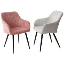 Стул BRANDY WZ2042-11 брусничный фактурный велюр/ черный каркас М-City
