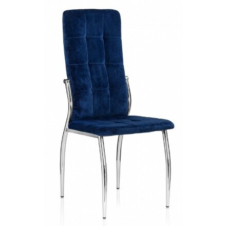 Стул на металлокаркасе на металлокаркасе Farini dark blue 