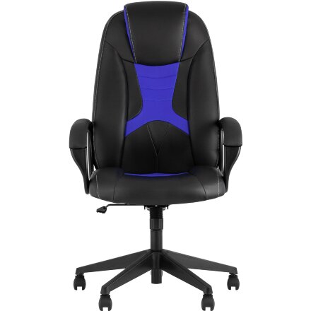 Кресло игровое TopChairs ST-CYBER 8 черный/синий 