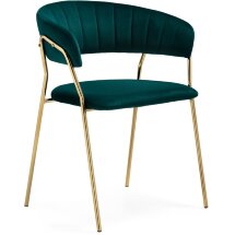 Стул Мебель Китая Kamelia 1 green / gold