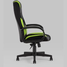Кресло игровое TopChairs ST-CYBER 9 черный/зеленый
