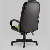 Кресло игровое TopChairs ST-CYBER 9 черный/зеленый