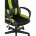 Кресло игровое TopChairs ST-CYBER 9 черный/зеленый 