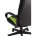 Кресло игровое TopChairs ST-CYBER 9 черный/зеленый 