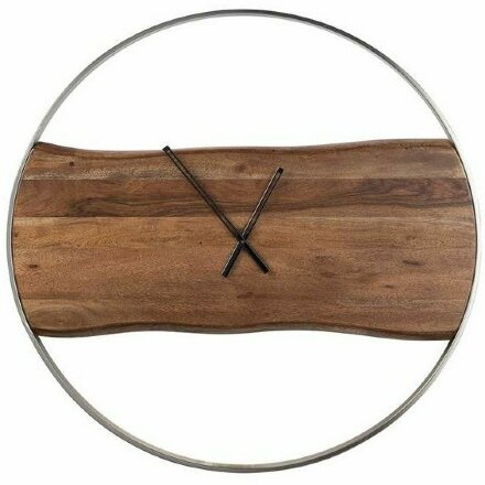 ЧАСЫ WALL CLOCK A8010198 PANCHALI Дерево