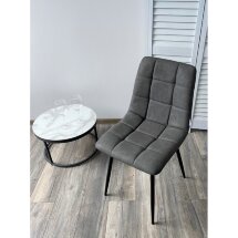 Стул CHILLI RU-07 серая сталь, PU М-City