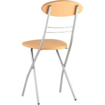 Стул складной Stool Group М8-01 Компакт Сахара металлический каркас, кожа PVC