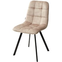 Стул CHILLI SQUARE PK6015-10(VBP210) античный бежевый, велюр М-City