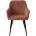 Стул BRANDY WZ2042-08 бронзовый фактурный велюр/ черный каркас М-City 