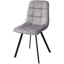 Стул CHILLI SQUARE PK6015-03 (VBP203) античный cеребристо-серый, велюр М-City
