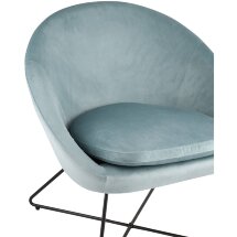 Кресло Колумбия пыльно-голубое