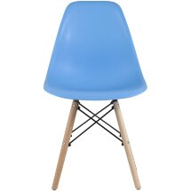 Стул Eames Style DSW голубой x4