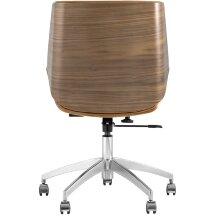 Кресло офисное Stool Group TopChairs Crown коричневое